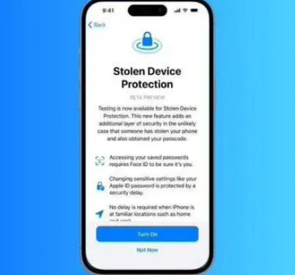 杜尔伯特苹果授权维修店分享被盗设备保护功能开启方法 