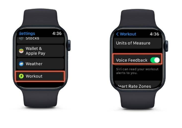 杜尔伯特苹果维修网点分享在 Apple Watch 上通过语音锻炼的方法 
