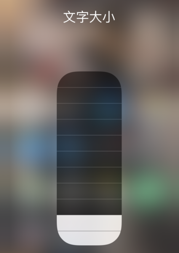 杜尔伯特苹果手机维修分享小技巧：在 iPhone 控制中心快速调节字体大小 